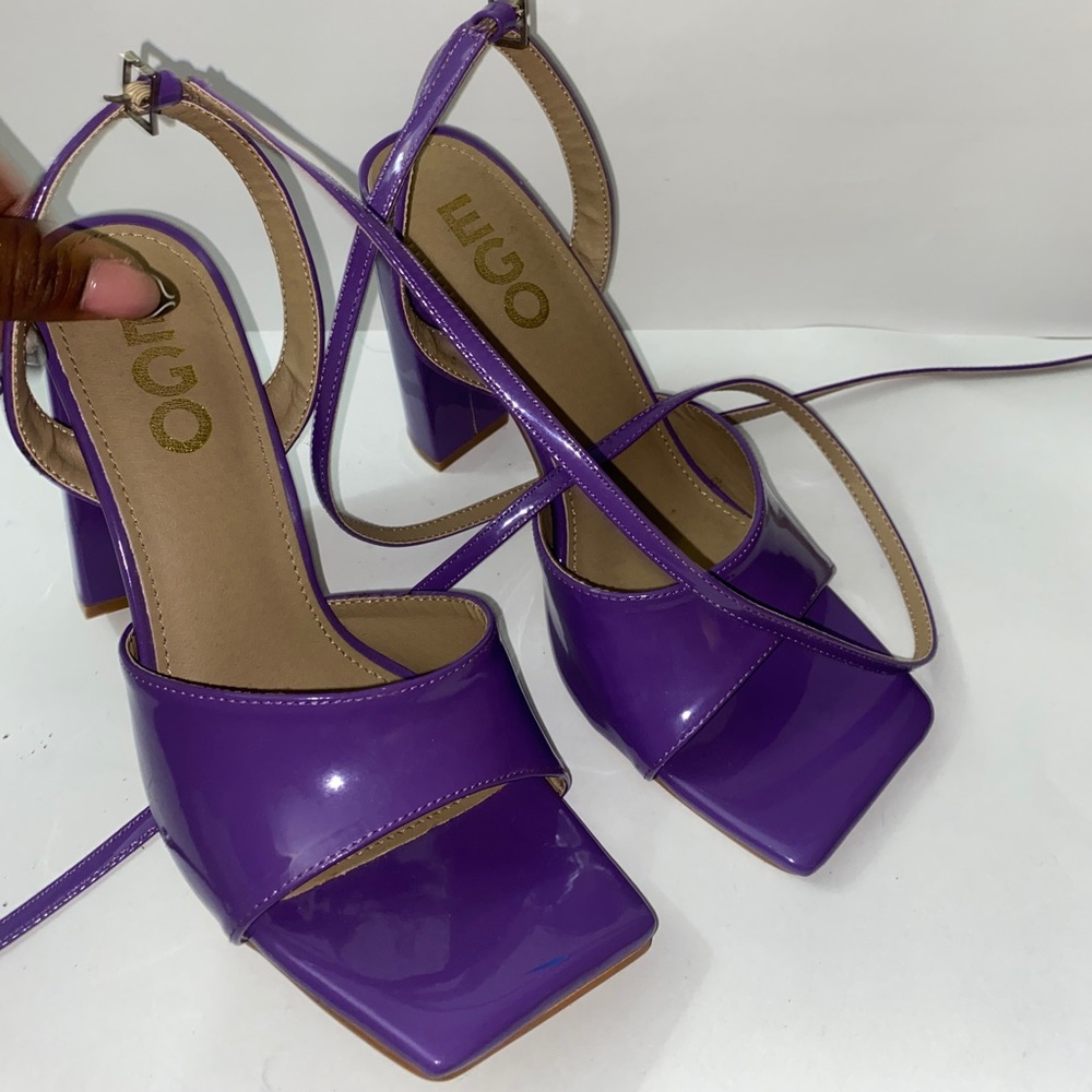 Purple heels